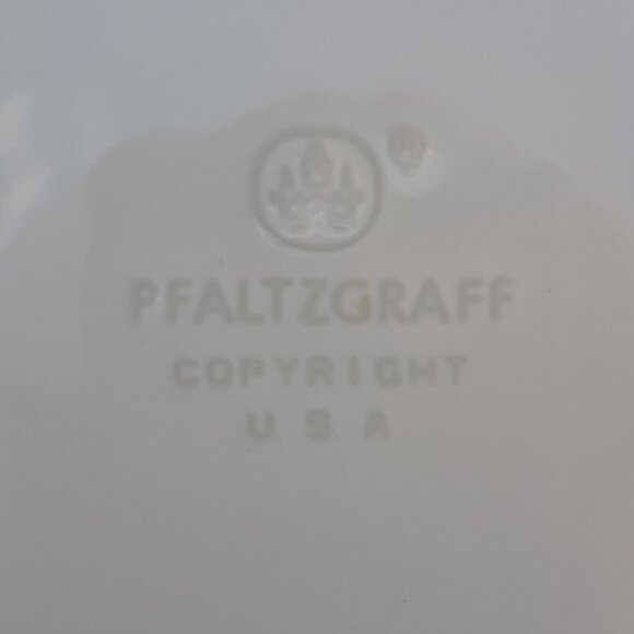 Pfaltzgraff OCEAN BREEZE Covered Butter Dish Stoneware Round Blue Green - Picture 5 of 6